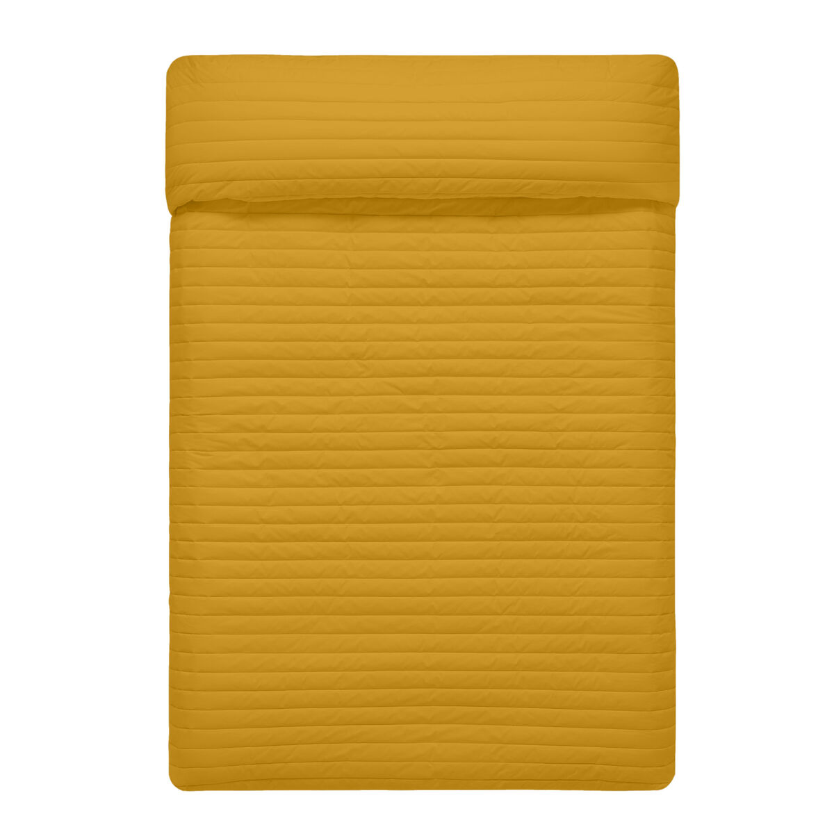 Cuvertură de pat reversibilă HappyFriday Basic Dash Galben Verde 180 x 260 cm